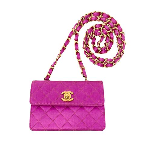 chanel dark pink mini|Chanel mini flap bag.